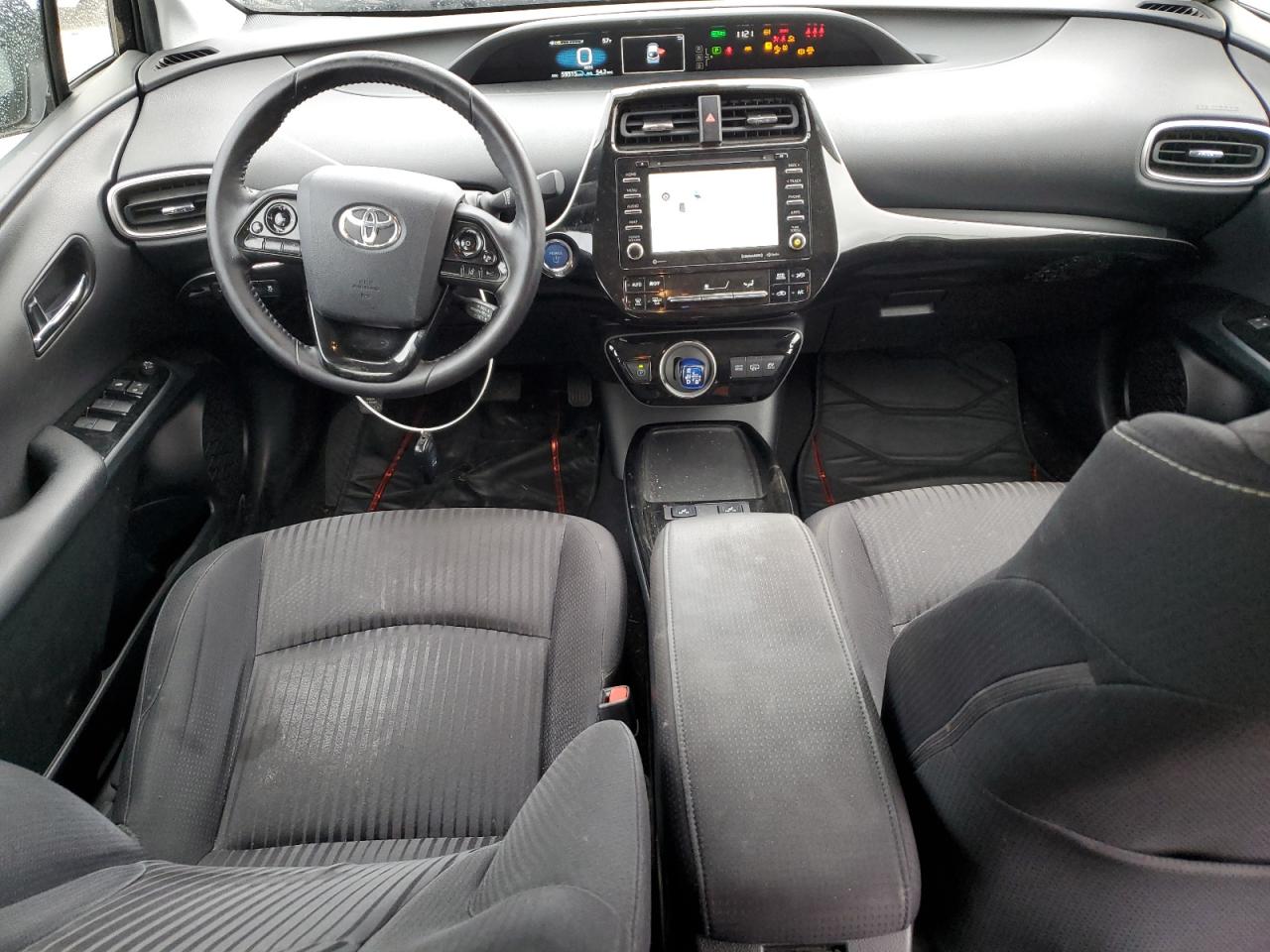 2021 Toyota Prius VIN JTDKAMFP8M3179085 Copart auction photo, front end damage thumbnail 8