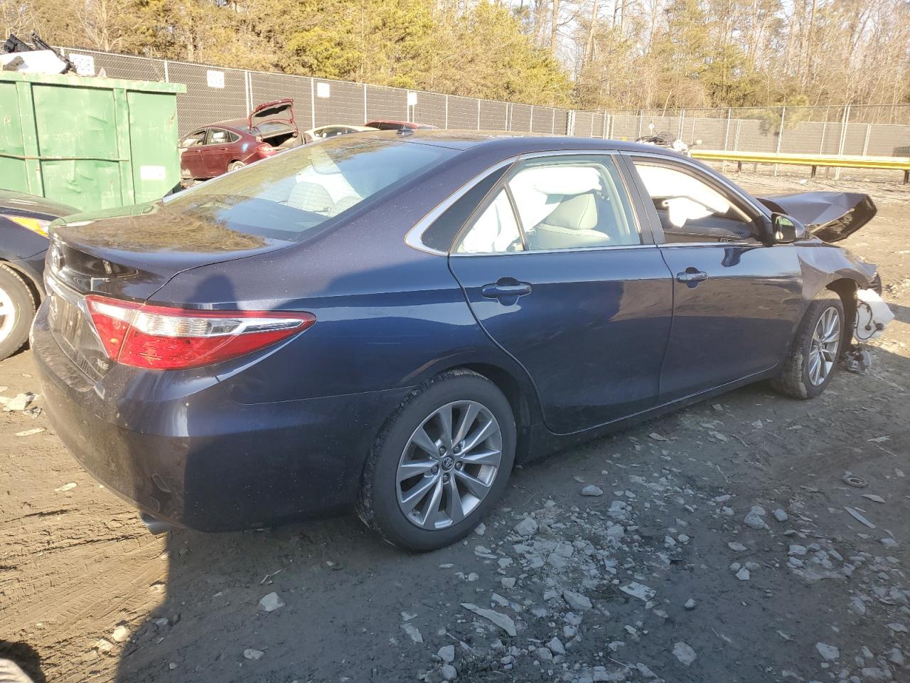 2017 Toyota Camry VIN 4T1BF1FK8HU709975 Copart auction photo, front end damage thumbnail 3