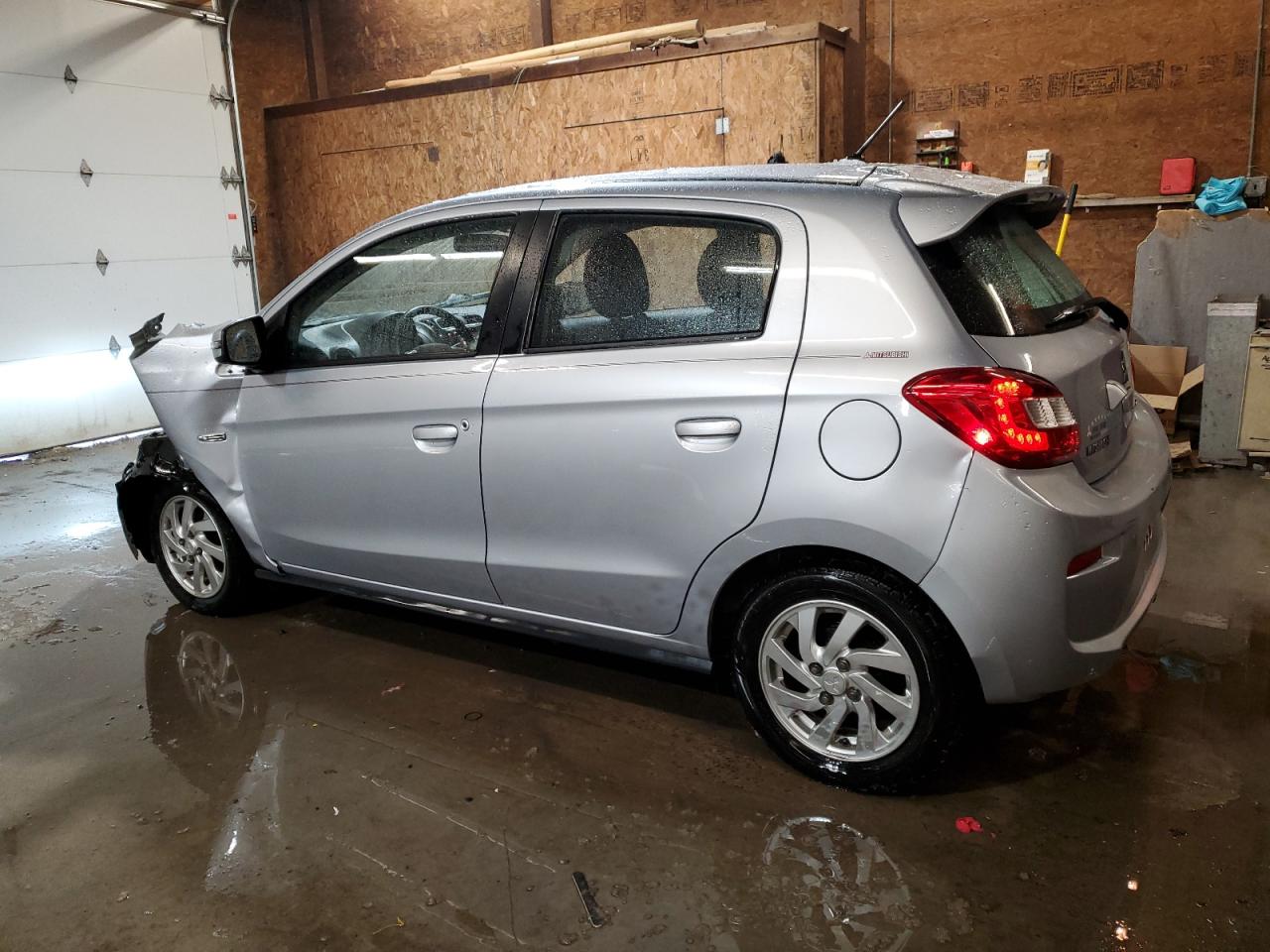 2019 Mitsubishi Mirage VIN ML32A4HJ1KH012644 Copart auction photo, front end / side damage thumbnail 2