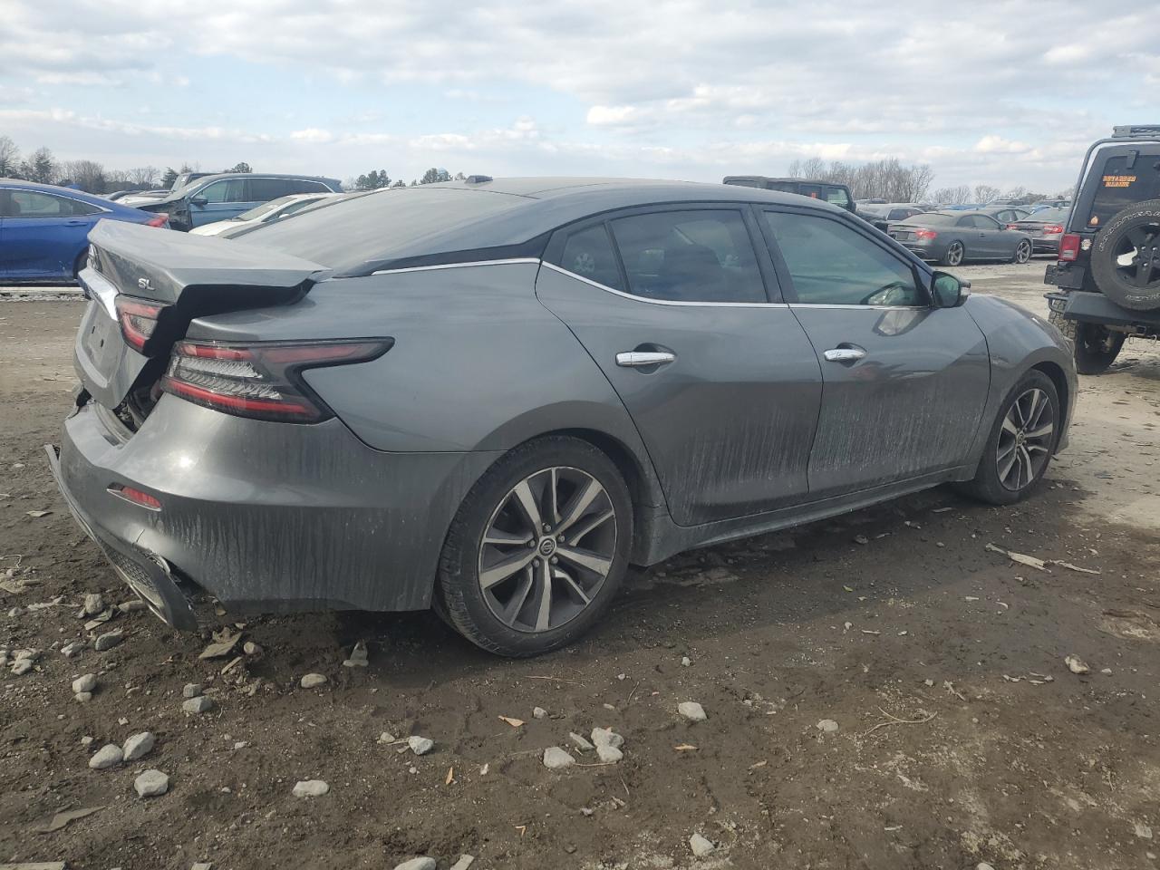2020 Nissan Maxima VIN 1N4AA6DVXLC365420 Copart auction photo, rear end / minor dent/scratches damage thumbnail 3