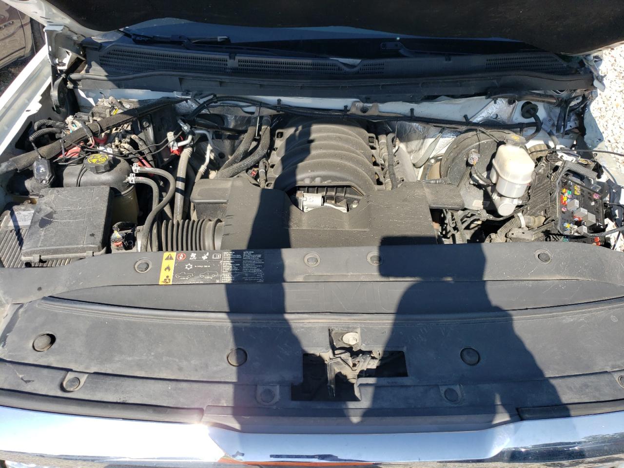 2017 GMC Sierra VIN 3GTU2NECXHG368026 Copart auction photo, all over damage thumbnail 11