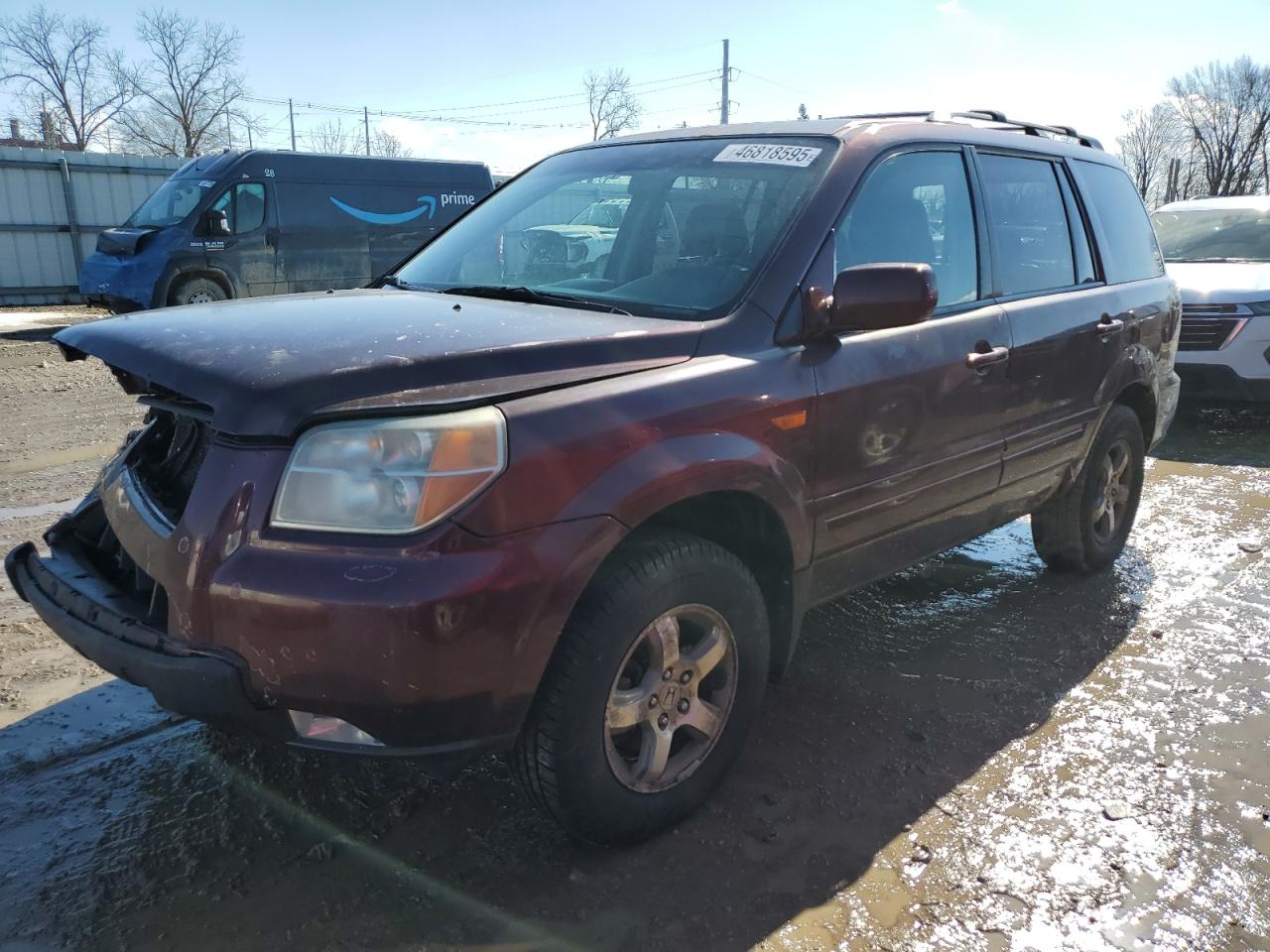 2007 Honda Pilot VIN 5FNYF18727B028953