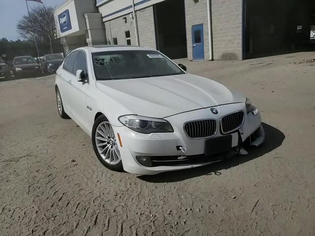 2013 BMW 5er VIN WBAFU7C51DDU68779 Copart auction photo, front end / side damage thumbnail 10
