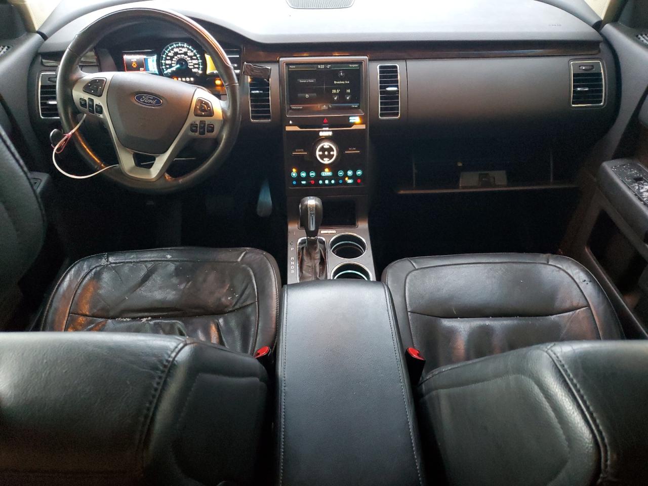 2014 Ford Flex VIN 2FMHK6D80EBD19111 Copart auction photo, front end / side damage thumbnail 8