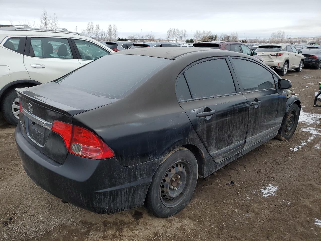 2009 Honda Civic VIN 2HGFA16259H006165 Copart auction photo, front end / side damage thumbnail 3