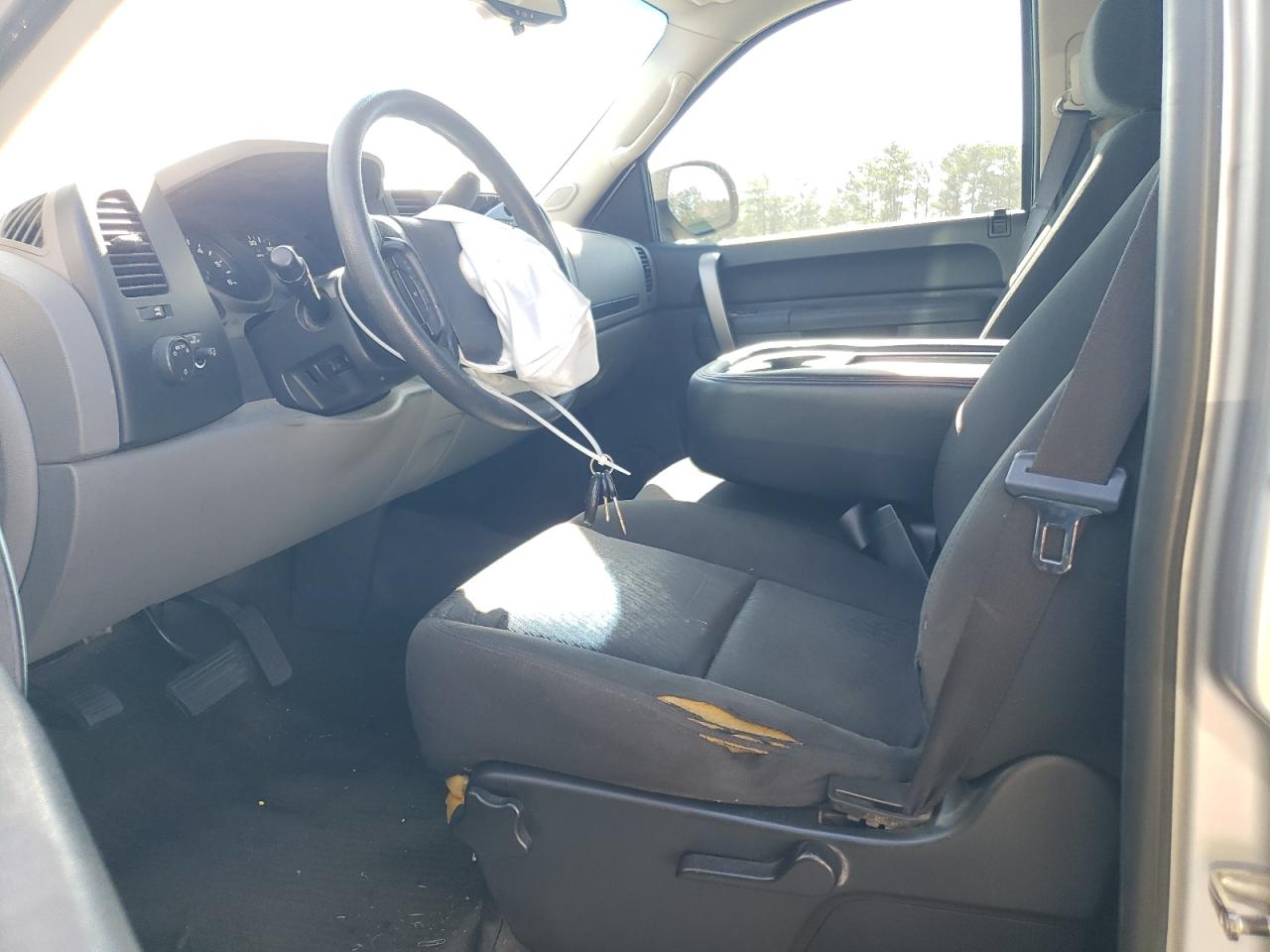 2011 Chevrolet Silverado VIN 3GCPCREA4BG275896 Copart auction photo, undercarriage / front end damage thumbnail 7