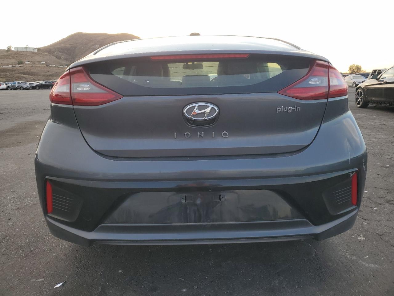 2018 Hyundai IONIQ VIN KMHC75LDXJU075248 Copart auction photo, side damage thumbnail 6