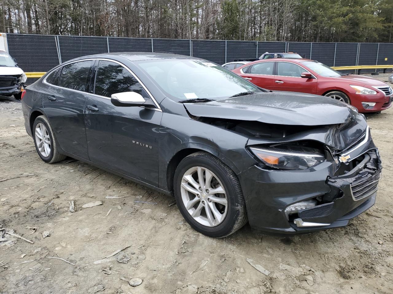 2018 Chevrolet Malibu VIN 1G1ZD5ST2JF101497 Copart auction photo, front end / minor dent/scratches damage thumbnail 4