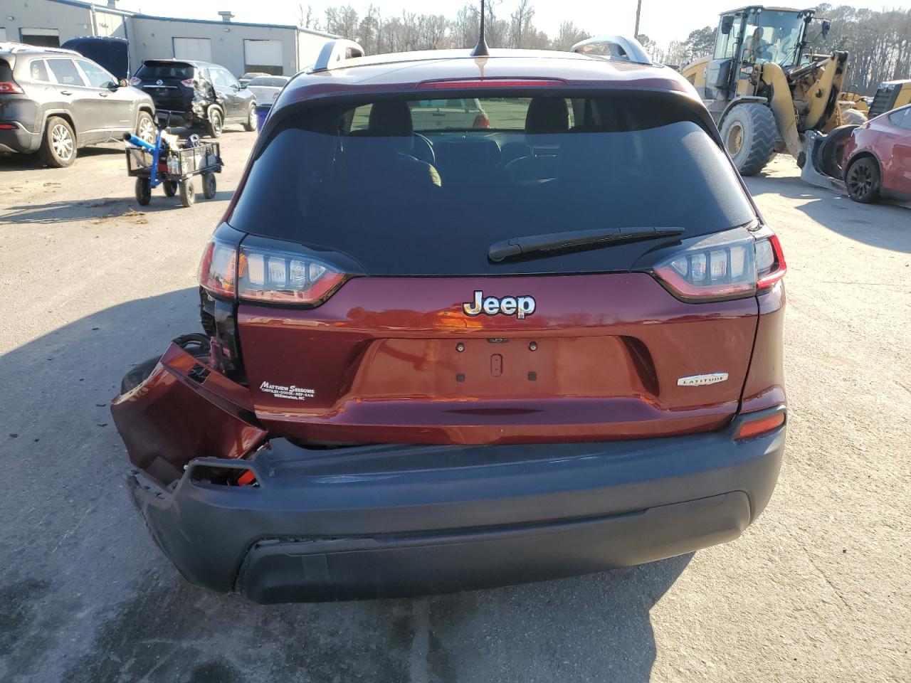2019 Jeep Grand Cherokee VIN 1C4PJLCB8KD331754 Copart auction photo, all over damage thumbnail 6
