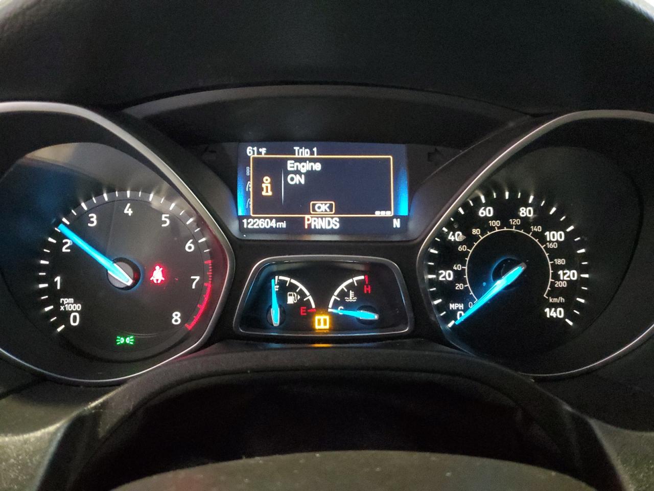 2015 Ford Focus VIN 1FADP3K20FL218949 Copart auction photo, front end / minor dent/scratches damage thumbnail 9