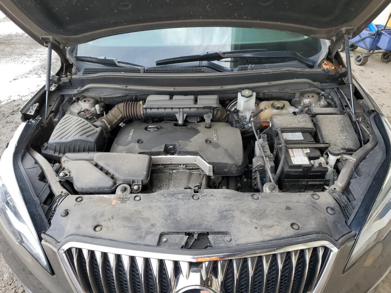 2017 Buick Envision VIN LRBFXASA8HD097209 Copart auction photo, front end damage thumbnail 14