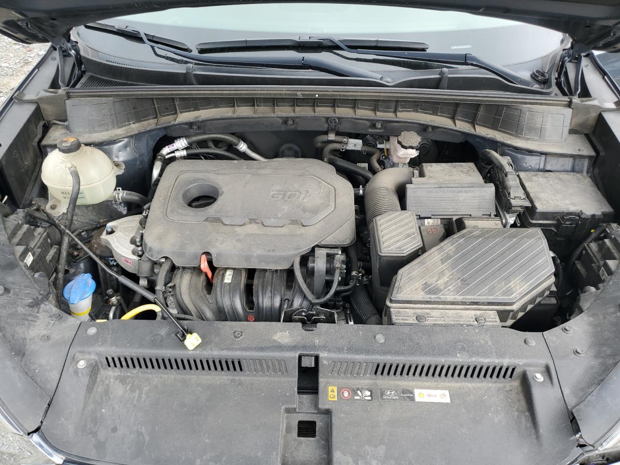 2020 Hyundai Tucson VIN KM8J33AL7LU259499 Copart auction photo, front end / undercarriage damage thumbnail 12