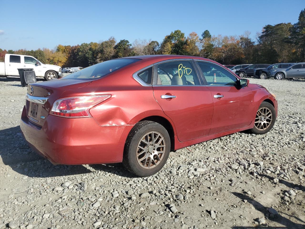 2013 Nissan Altima VIN 1N4AL3AP7DN501278 Copart auction photo, front end / side damage thumbnail 3