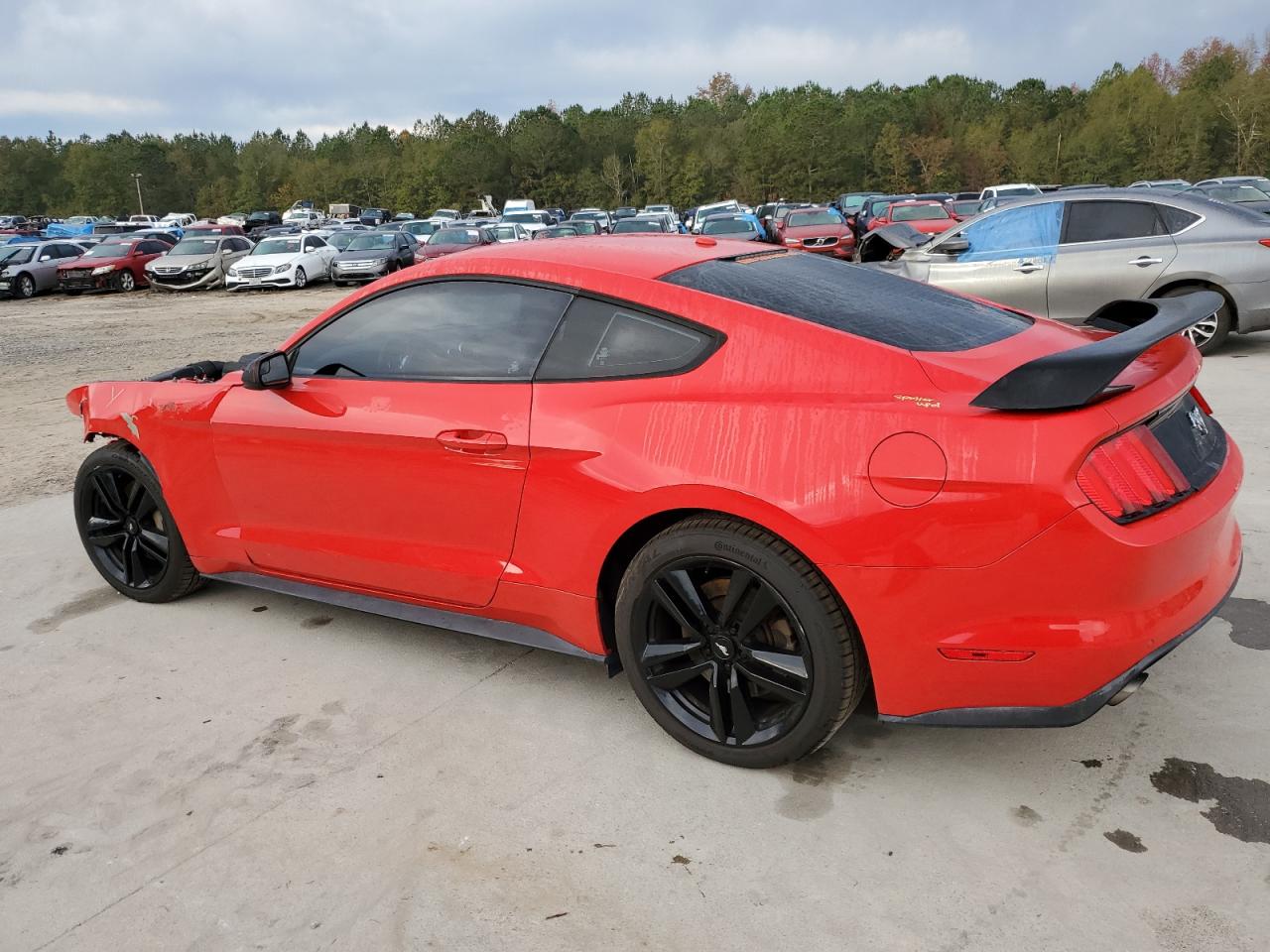 2016 Ford Mustang VIN 1FA6P8TH7G5272117 Copart auction photo, front end damage thumbnail 2