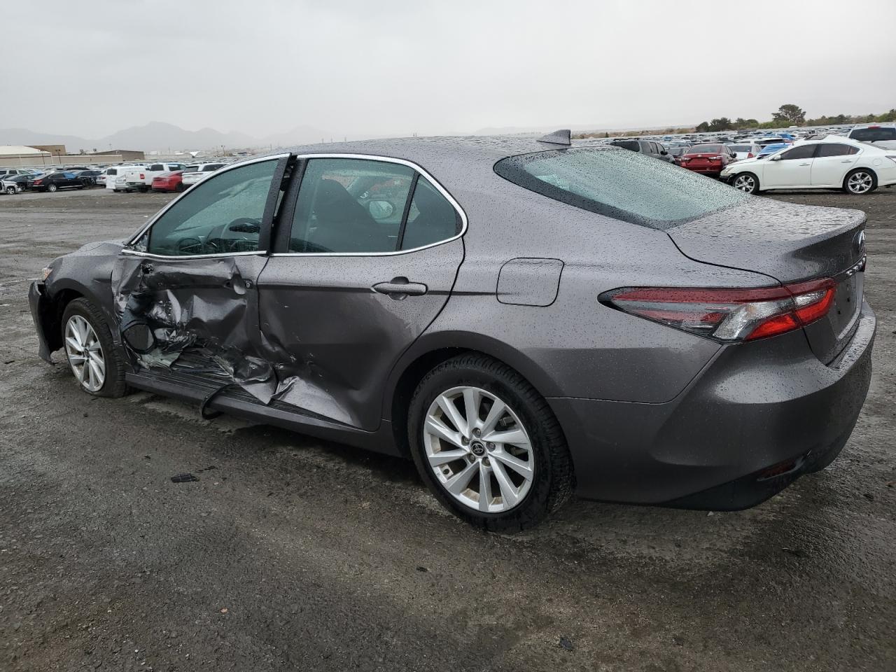 2023 Toyota Camry VIN 4T1C11AK6PU098126 Copart auction photo, side / front end damage thumbnail 2