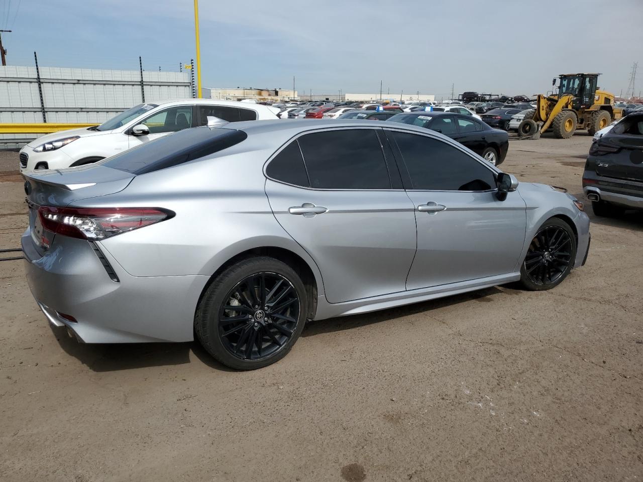 2022 Toyota Camry VIN 4T1K61AK8NU046054 Copart auction photo, undercarriage / front end damage thumbnail 3