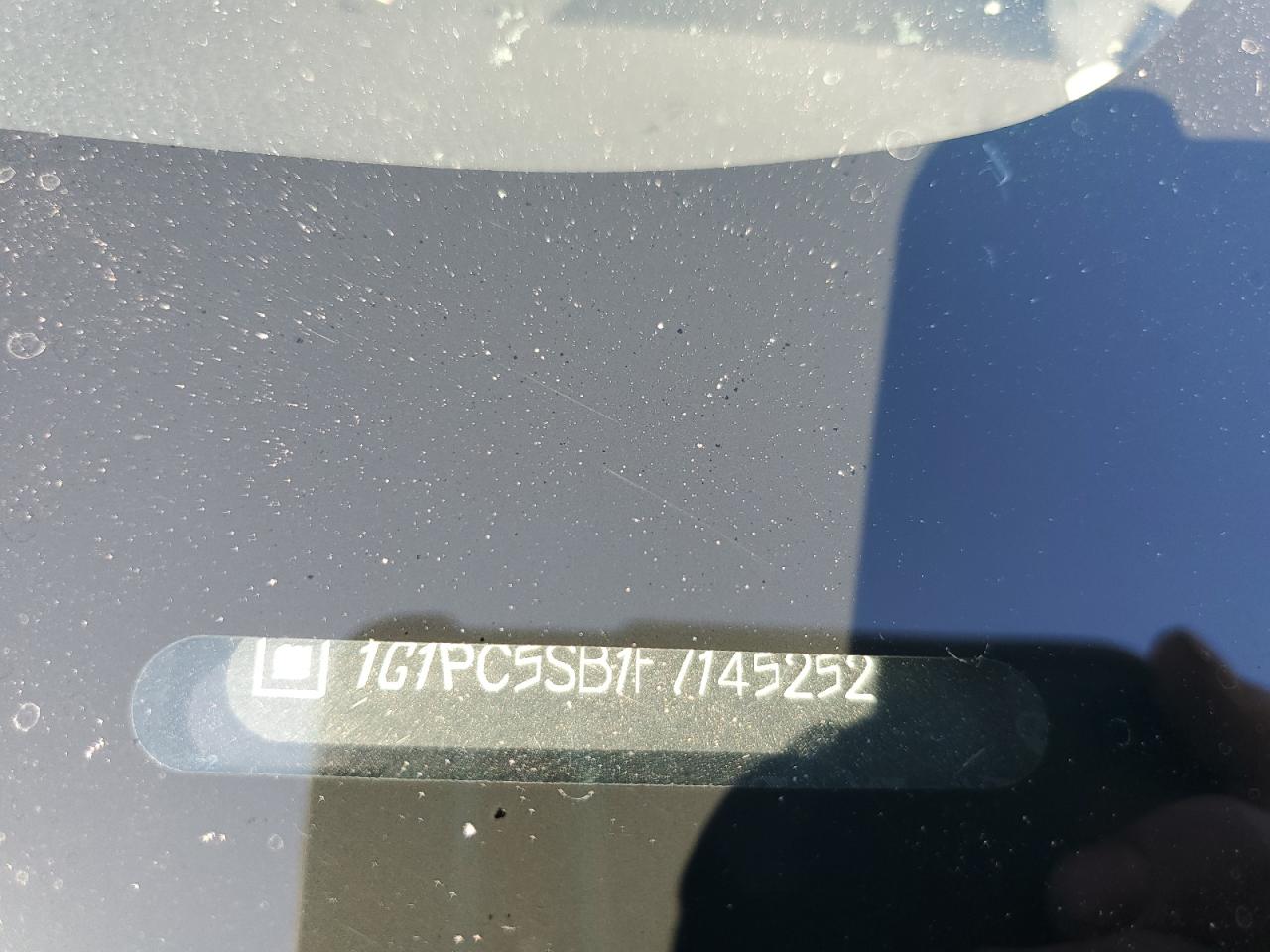 2015 Chevrolet Cruze VIN 1G1PC5SB1F7145252 Copart auction photo, front end / side damage thumbnail 12