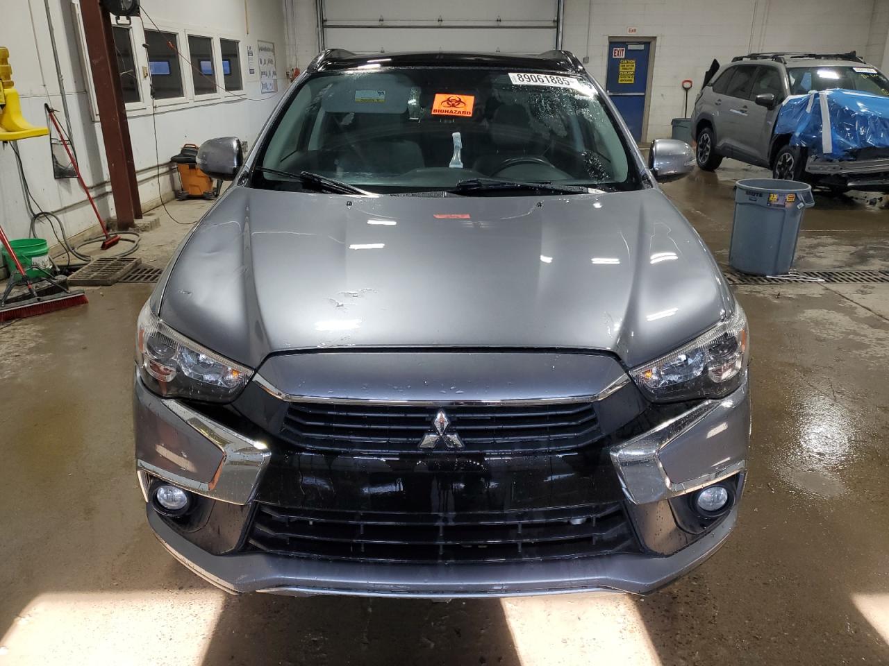2017 Mitsubishi Outlander VIN JA4AR4AW5HZ064105 Copart auction photo, vandalism / front end damage thumbnail 5