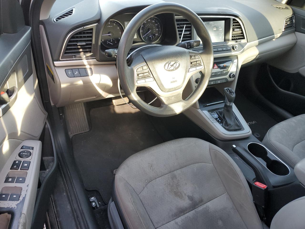 2018 Hyundai Elantra VIN 5NPD84LF3JH227365 Copart auction photo, side / rear end damage thumbnail 8