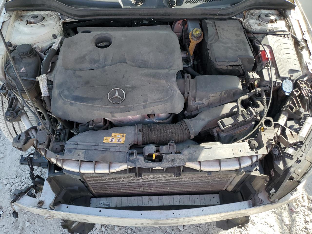 2017 Mercedes-Benz CLA-klasse VIN WDDSJ4GB7HN437907 Copart auction photo, front end damage thumbnail 11