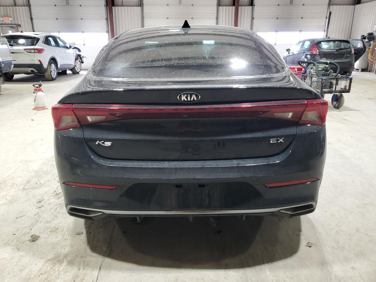 2021 KIA K5 VIN 5XXG34J26MG071253 Copart auction photo, rear end damage thumbnail 6