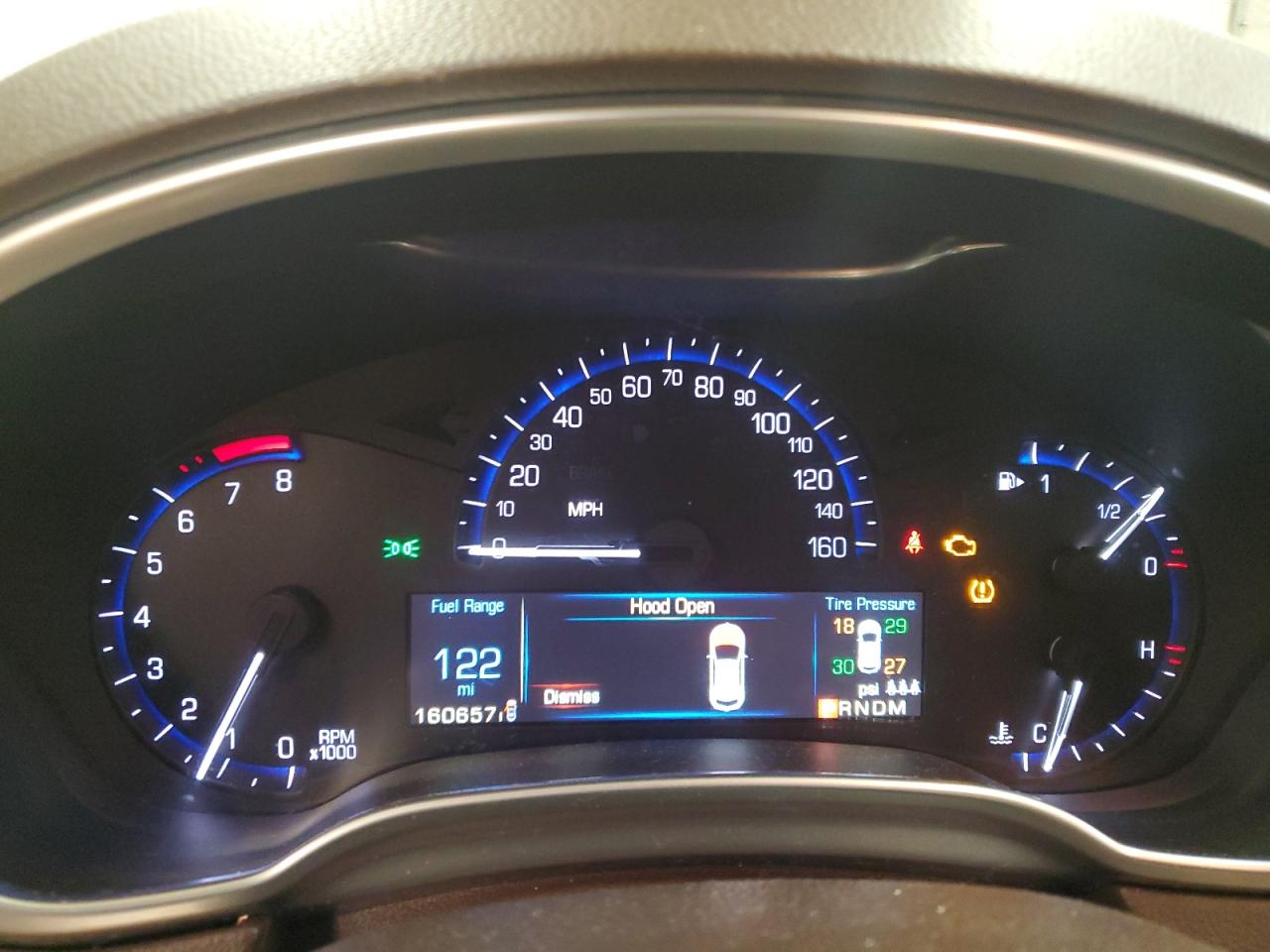 2014 Cadillac SRX VIN 3GYFNEE33ES679607 Copart auction photo, front end / rear end damage thumbnail 9