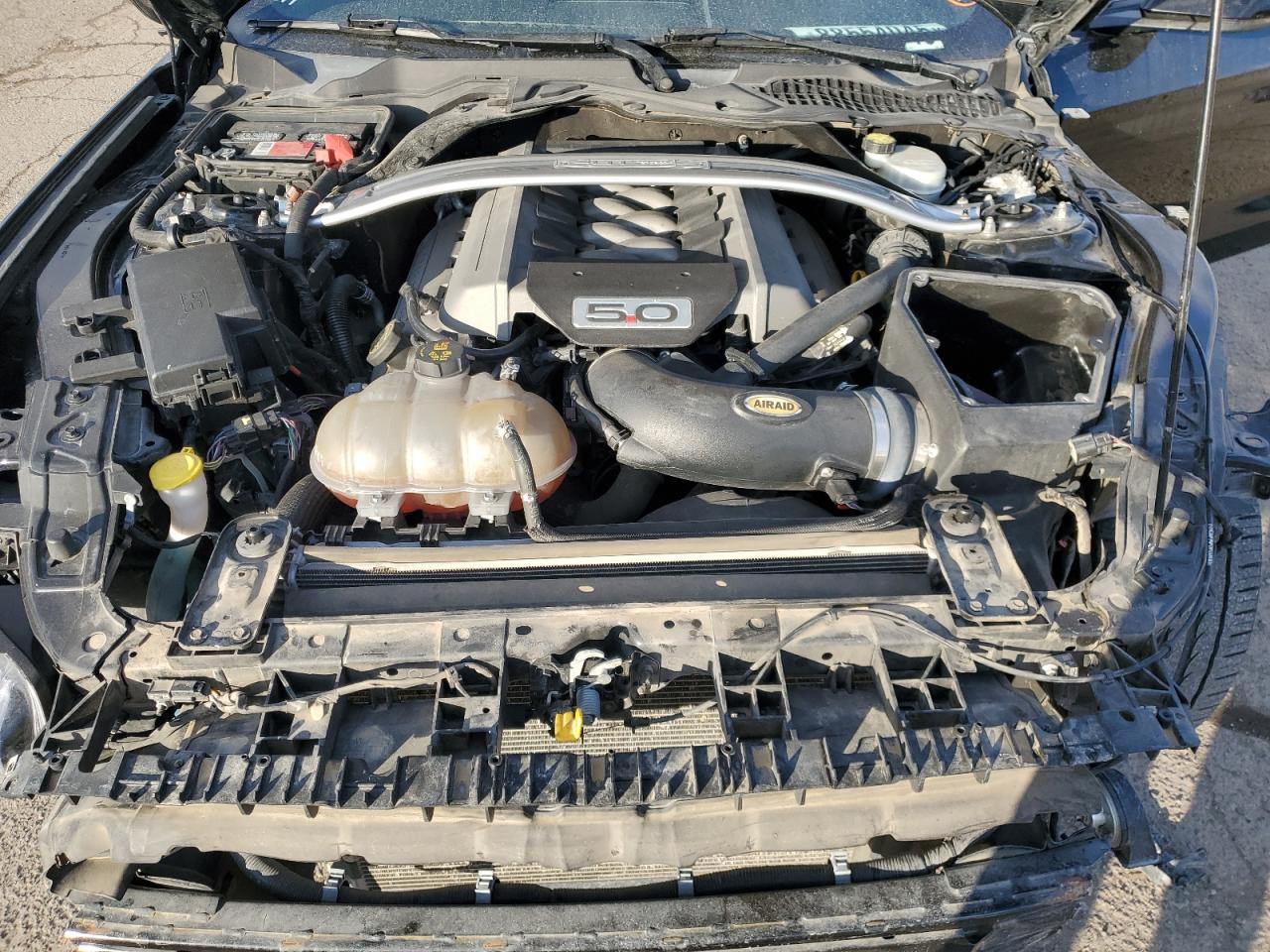 2017 Ford Mustang VIN 1FA6P8CF5H5247166 Copart auction photo, all over damage thumbnail 11