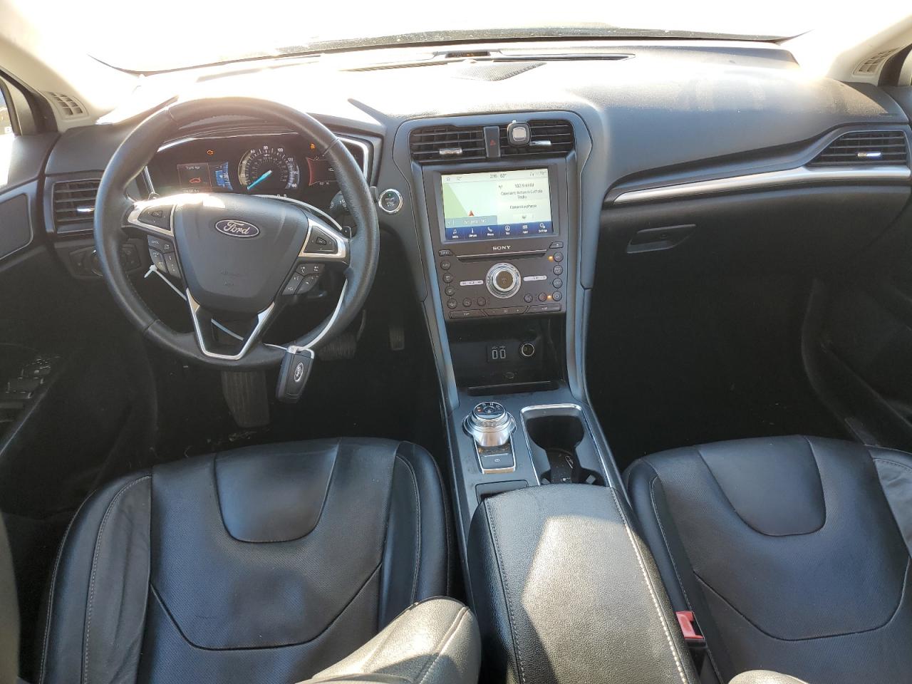 2020 Ford Fusion VIN 3FA6P0D90LR176121 Copart auction photo, front end damage thumbnail 8