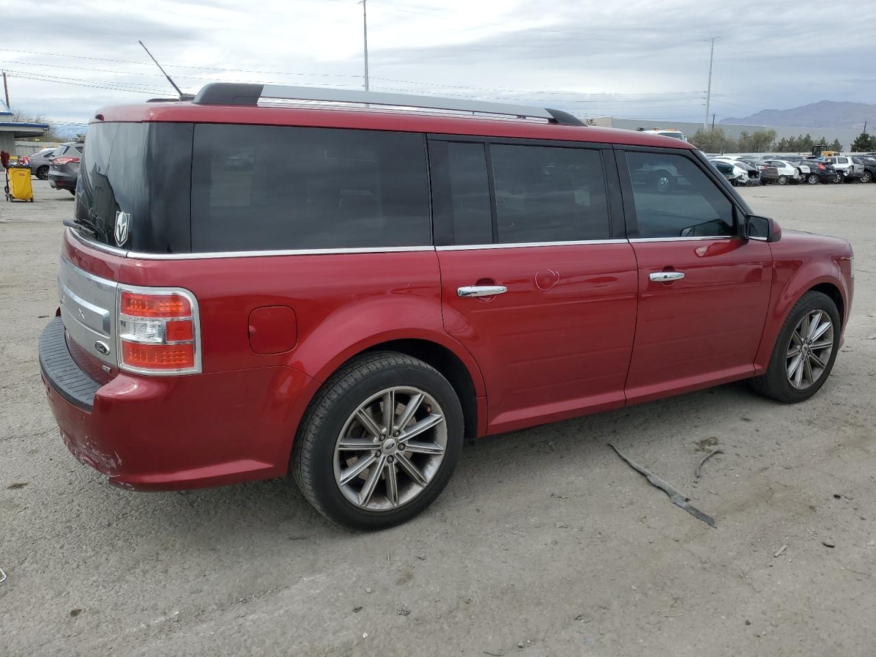 2013 Ford Flex VIN 2FMHK6D8XDBD32477 Copart auction photo, rear end damage thumbnail 3