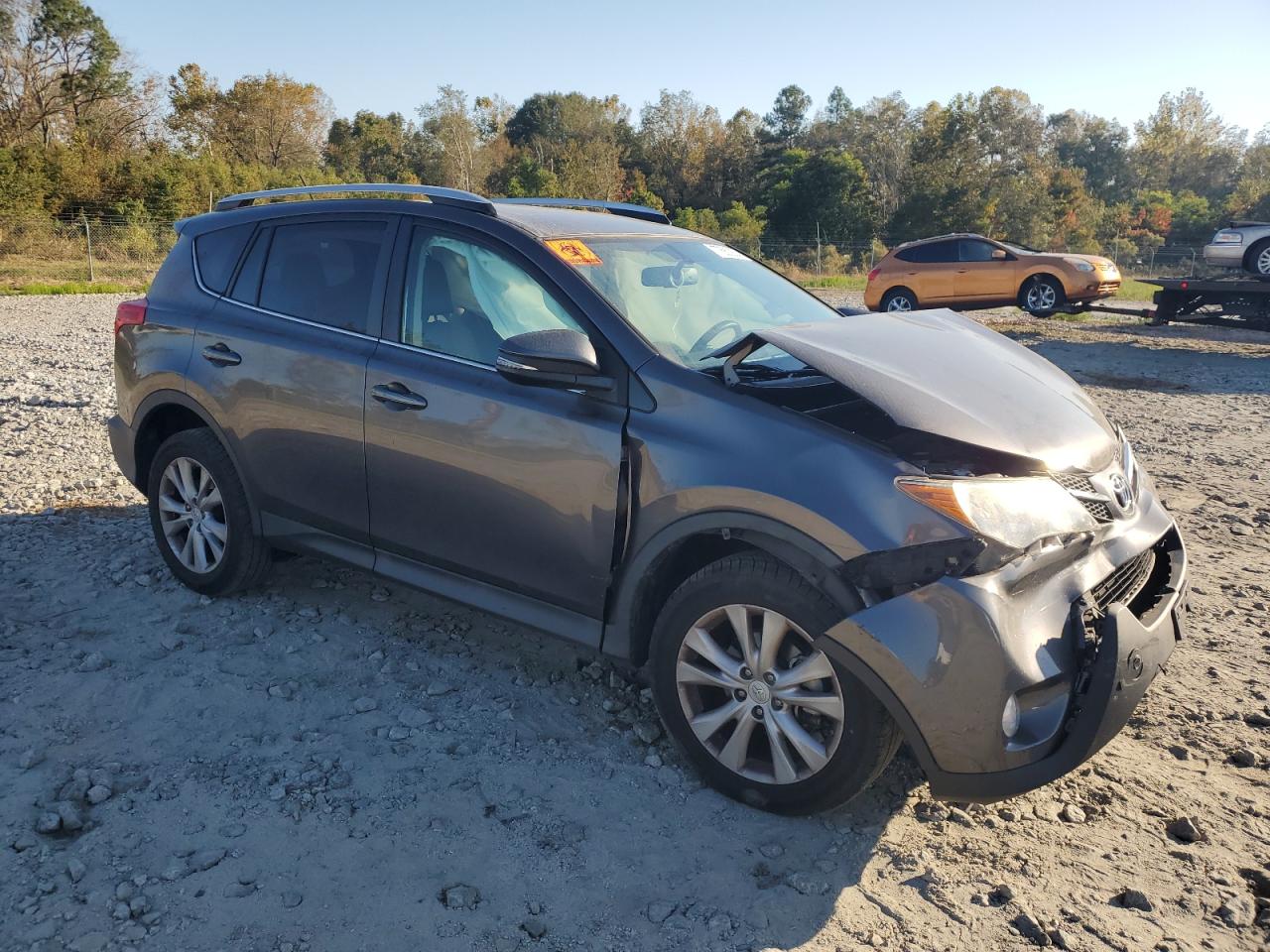 2014 Toyota RAV 4 VIN 2T3DFREV8EW199603 Copart auction photo, front end damage thumbnail 4