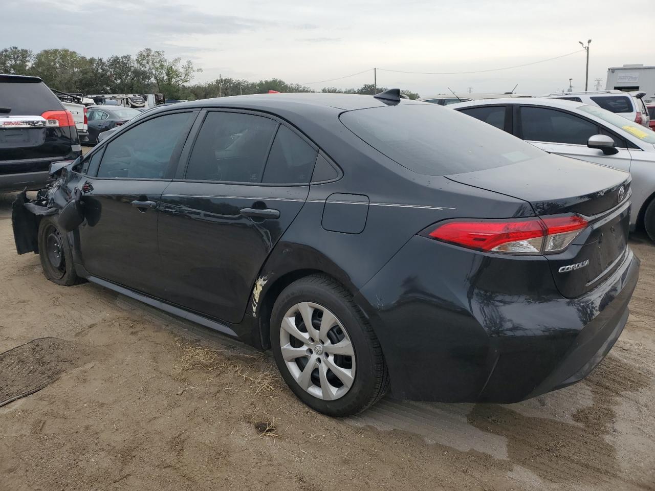 2021 Toyota Corolla VIN 5YFEPMAE3MP260214 Copart auction photo, all over damage thumbnail 2