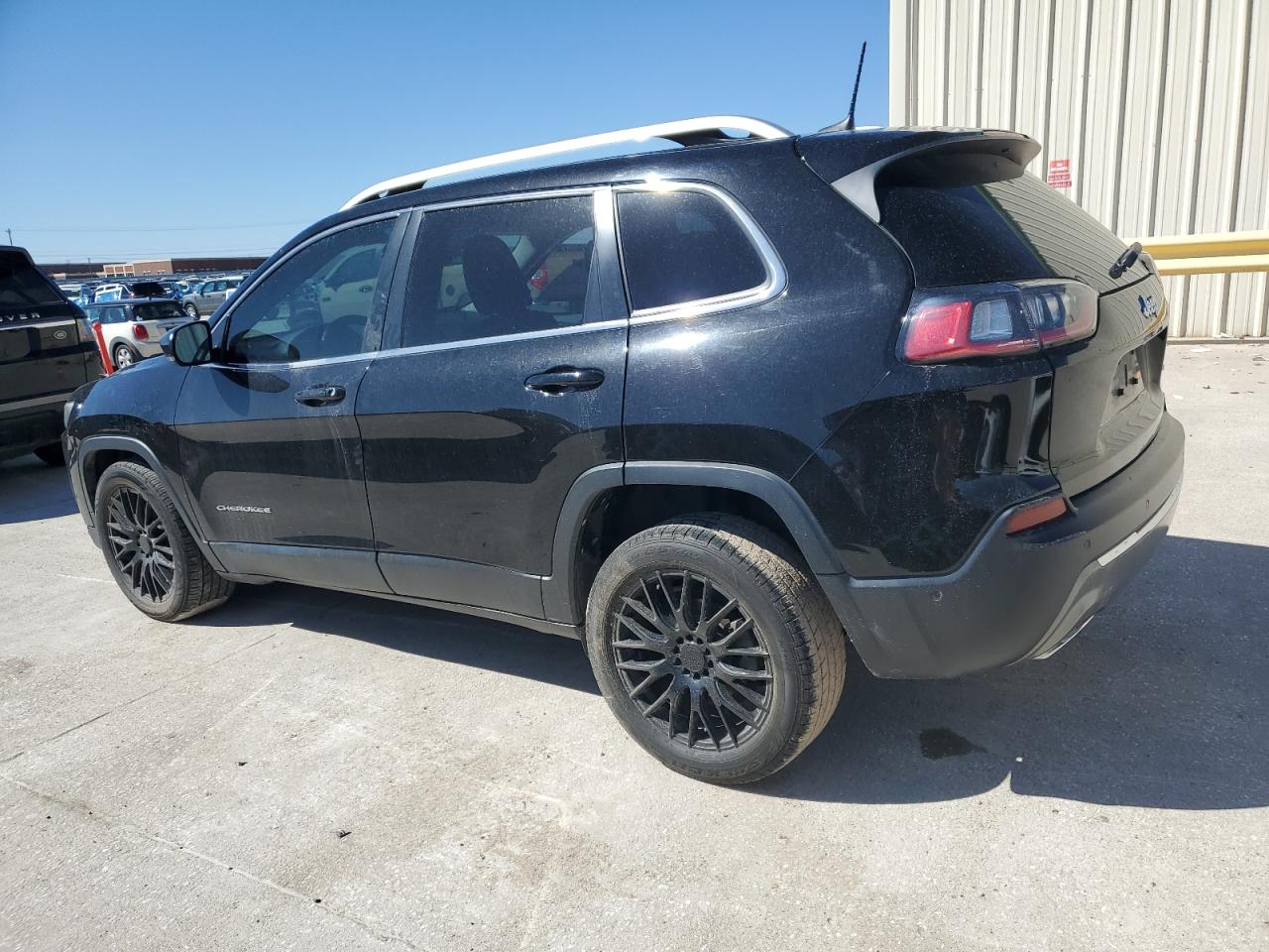 2019 Jeep Grand Cherokee VIN 1C4PJLDN0KD112828 Copart auction photo, side / front end damage thumbnail 2