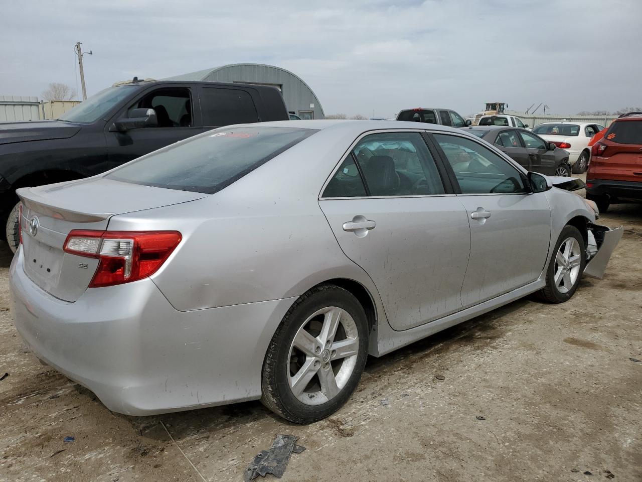 2014 Toyota Camry VIN 4T1BF1FK2EU836474 Copart auction photo, front end damage thumbnail 3