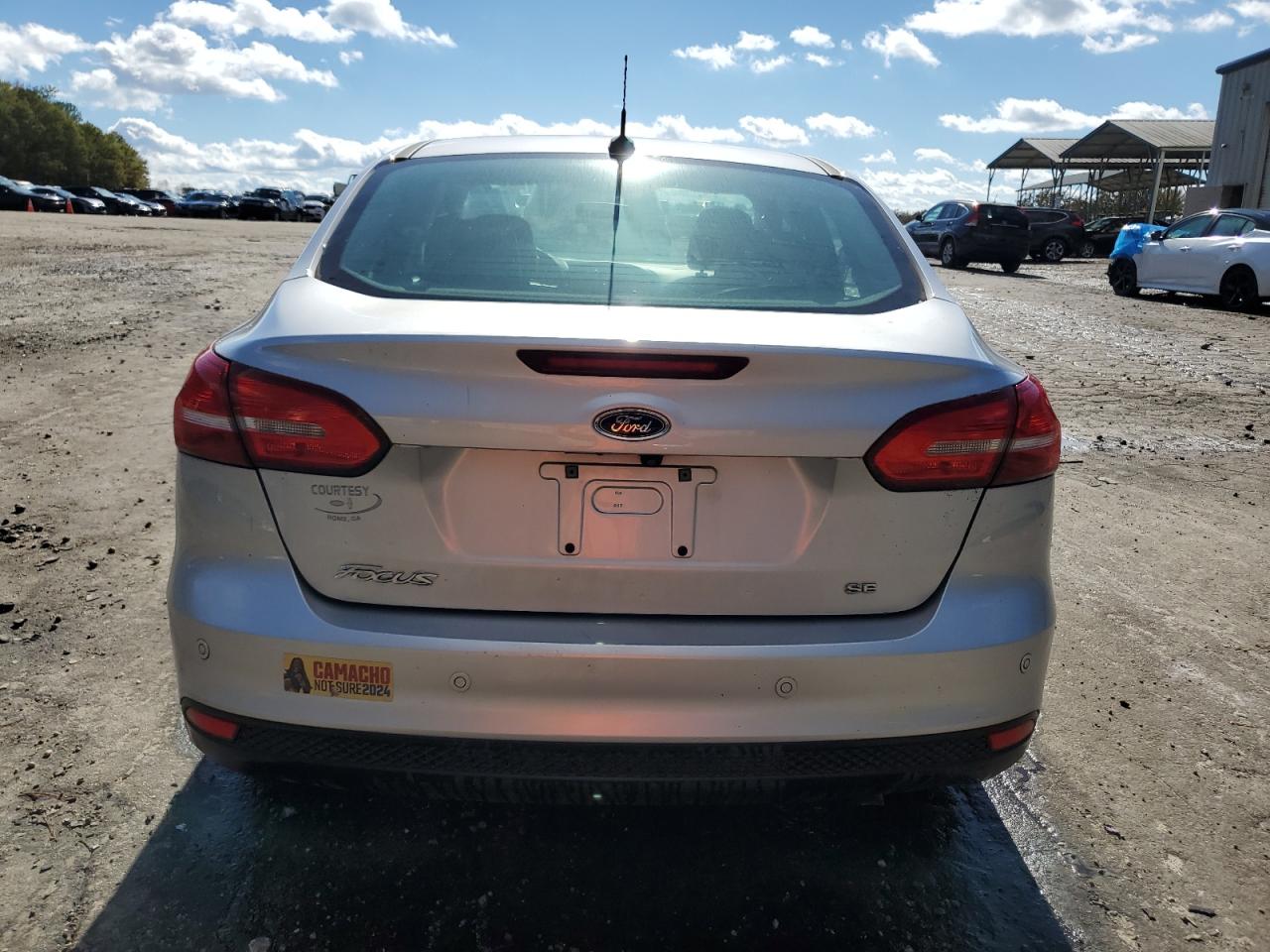 2016 Ford Focus VIN 1FADP3F24GL320962 Copart auction photo, front end / side damage thumbnail 6