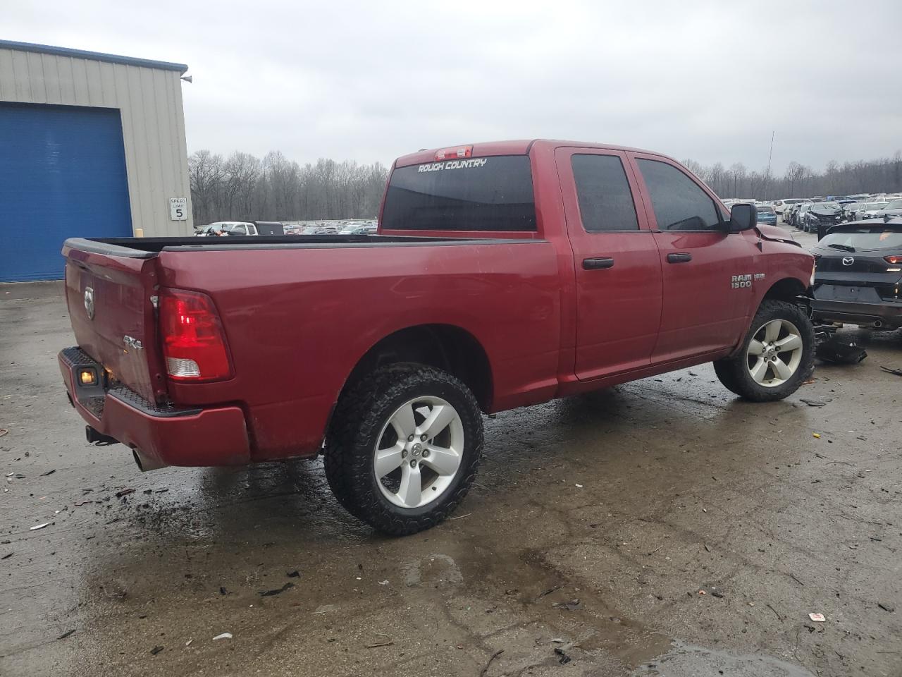 2014 RAM 1500 VIN 1C6RR7FTXES343991 Copart auction photo, all over damage thumbnail 3
