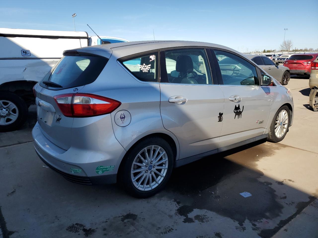 2013 Ford C-MAX VIN 1FADP5CU6DL508511 Copart auction photo, minor dent/scratches damage thumbnail 3