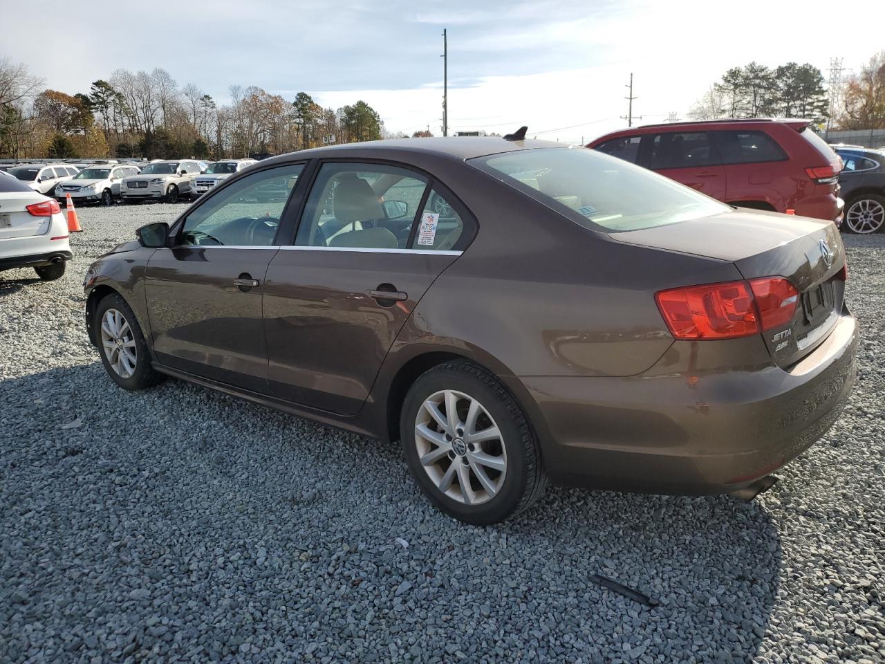 2014 Volkswagen Jetta VIN 3VWD17AJ5EM287321 Copart auction photo, front end damage thumbnail 2