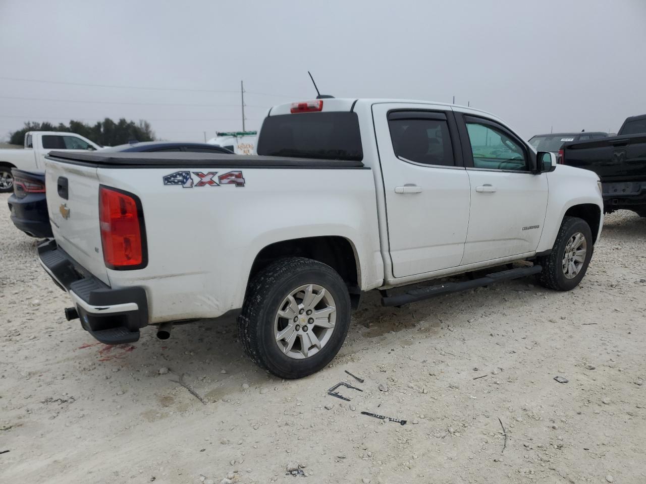 2018 Chevrolet Colorado VIN 1GCGSCEN8J1215152 Copart auction photo, rear end damage thumbnail 3