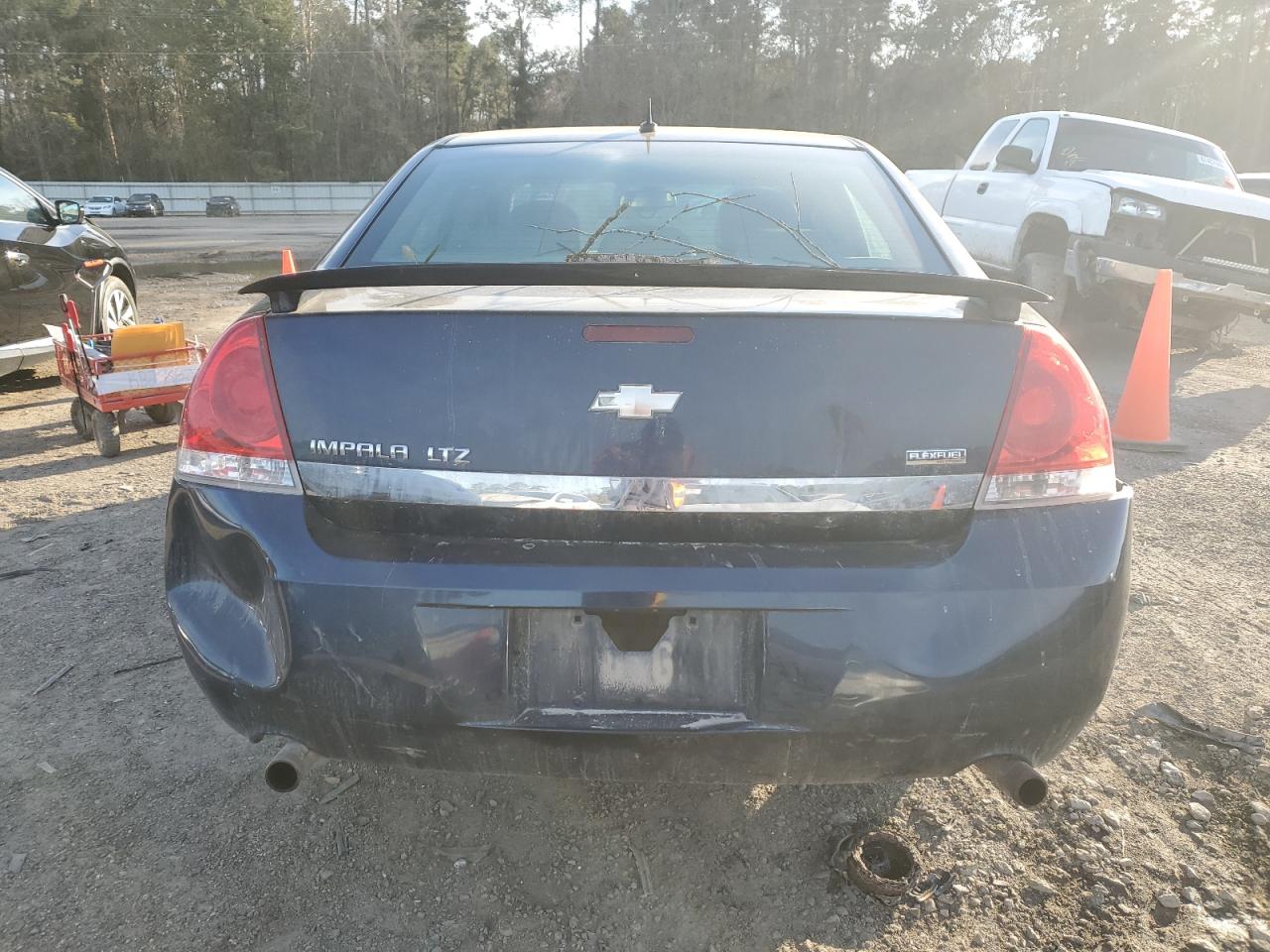 2009 Chevrolet Impala VIN 2G1WU57M891235907 Copart auction photo, all over damage thumbnail 6