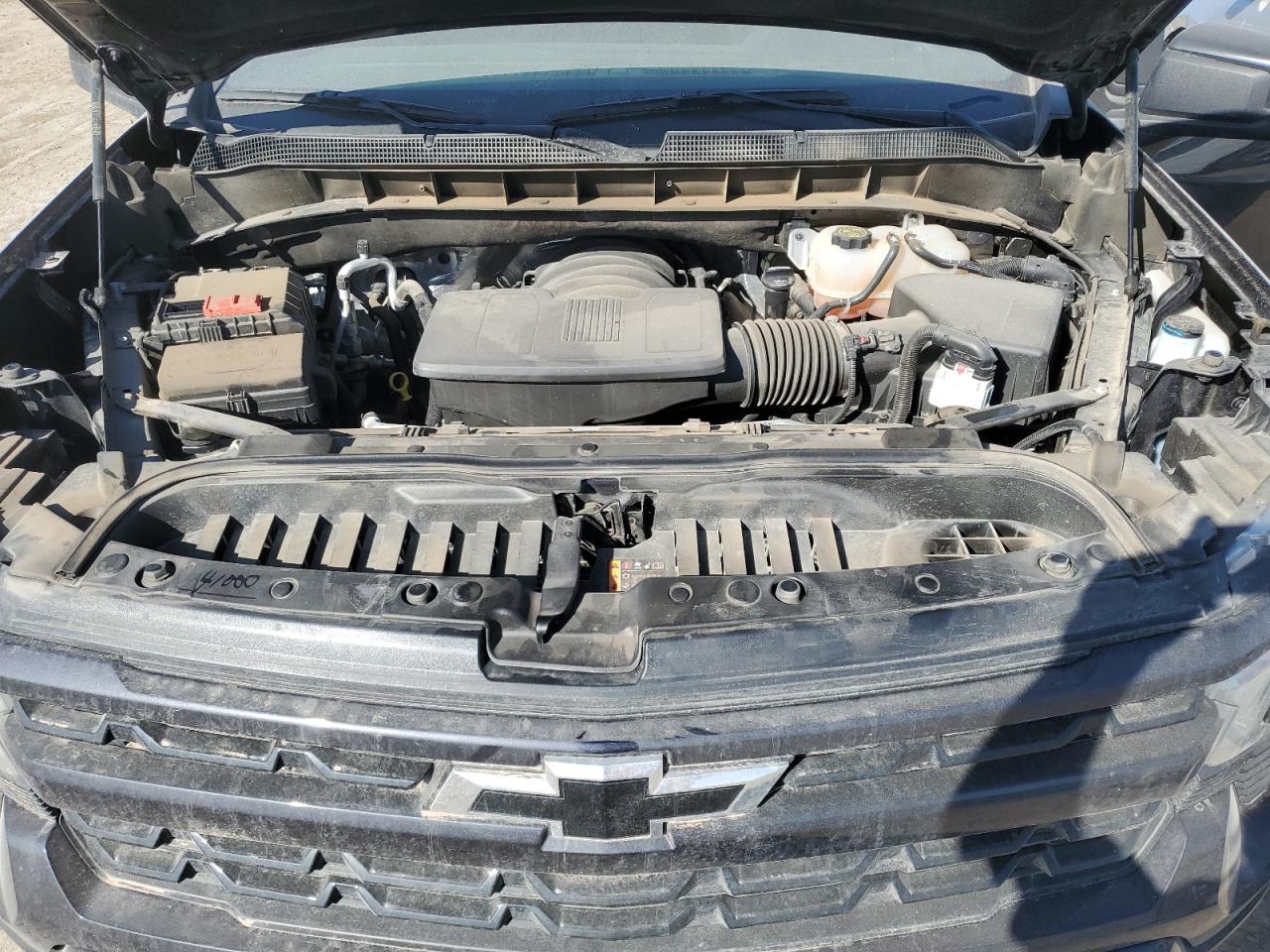 2022 Chevrolet Silverado VIN 1GCUDDED8NZ611082 Copart auction photo, rear end damage thumbnail 11