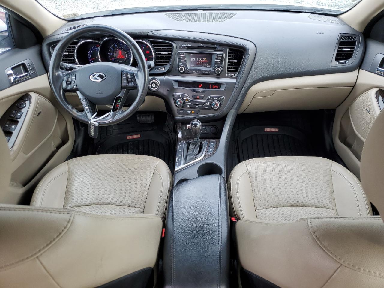 2012 KIA Optima VIN 5XXGN4A73CG081503 Copart auction photo, rear end / minor dent/scratches damage thumbnail 8