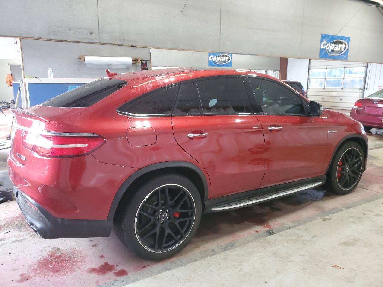 2019 Mercedes-Benz GLE VIN 4JGED7FB4KA144977 Copart auction photo, front end damage thumbnail 3