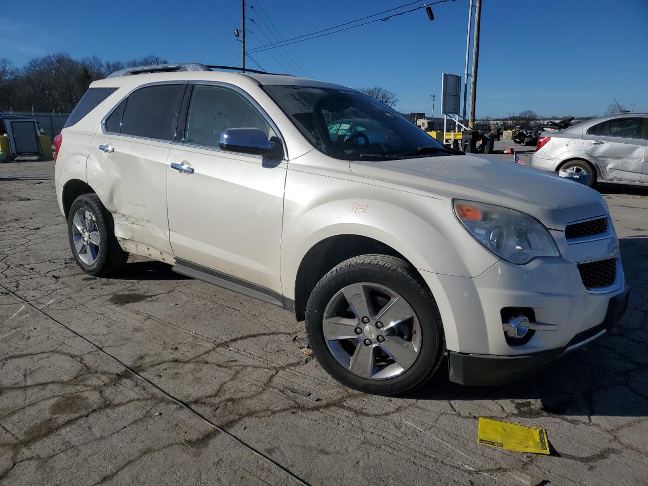 2013 Chevrolet Equinox VIN 1GNALFEK4DZ130168 Copart auction photo, side / minor dent/scratches damage thumbnail 4