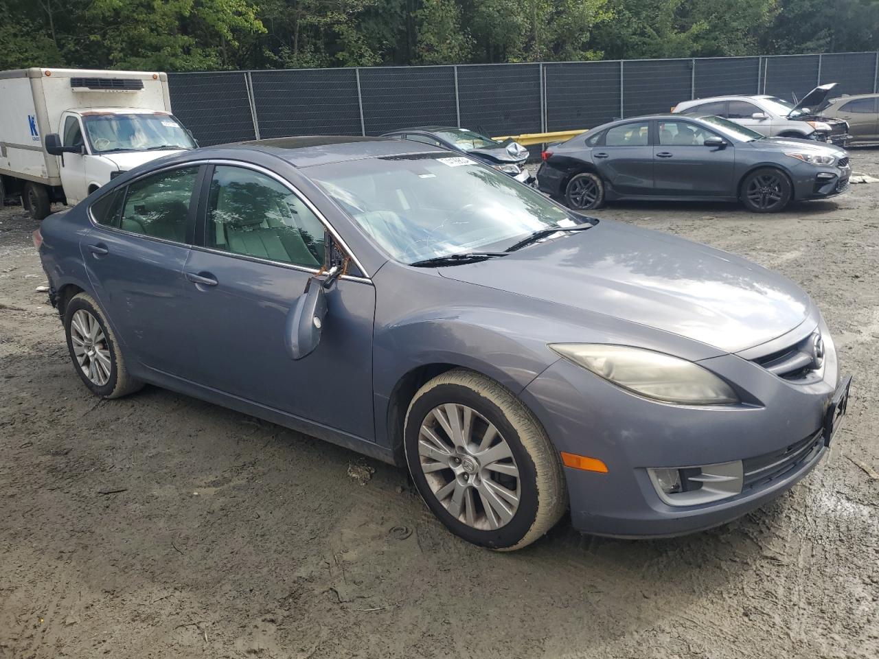 2009 Mazda 6 VIN 1YVHP82A395M05878 Copart auction photo, rear end / mechanical damage thumbnail 4