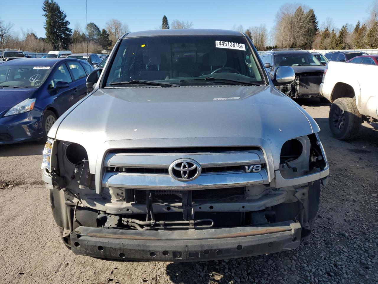 2006 Toyota Tundra VIN 5TBDT44196S522093 Copart auction photo, front end damage thumbnail 5