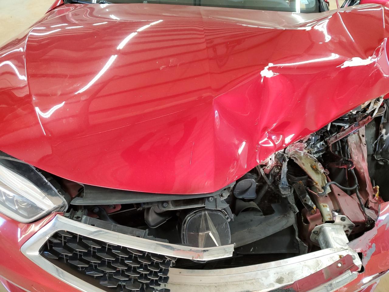 2020 Acura TLX VIN 19UUB1F30LA005718 Copart auction photo, front end / undercarriage damage thumbnail 12