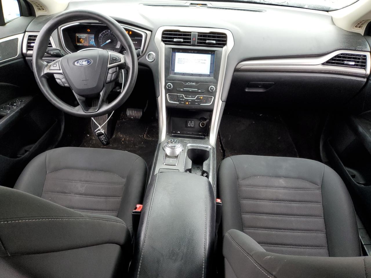 2019 Ford Fusion VIN 3FA6P0T93KR271272 Copart auction photo, front end damage thumbnail 8