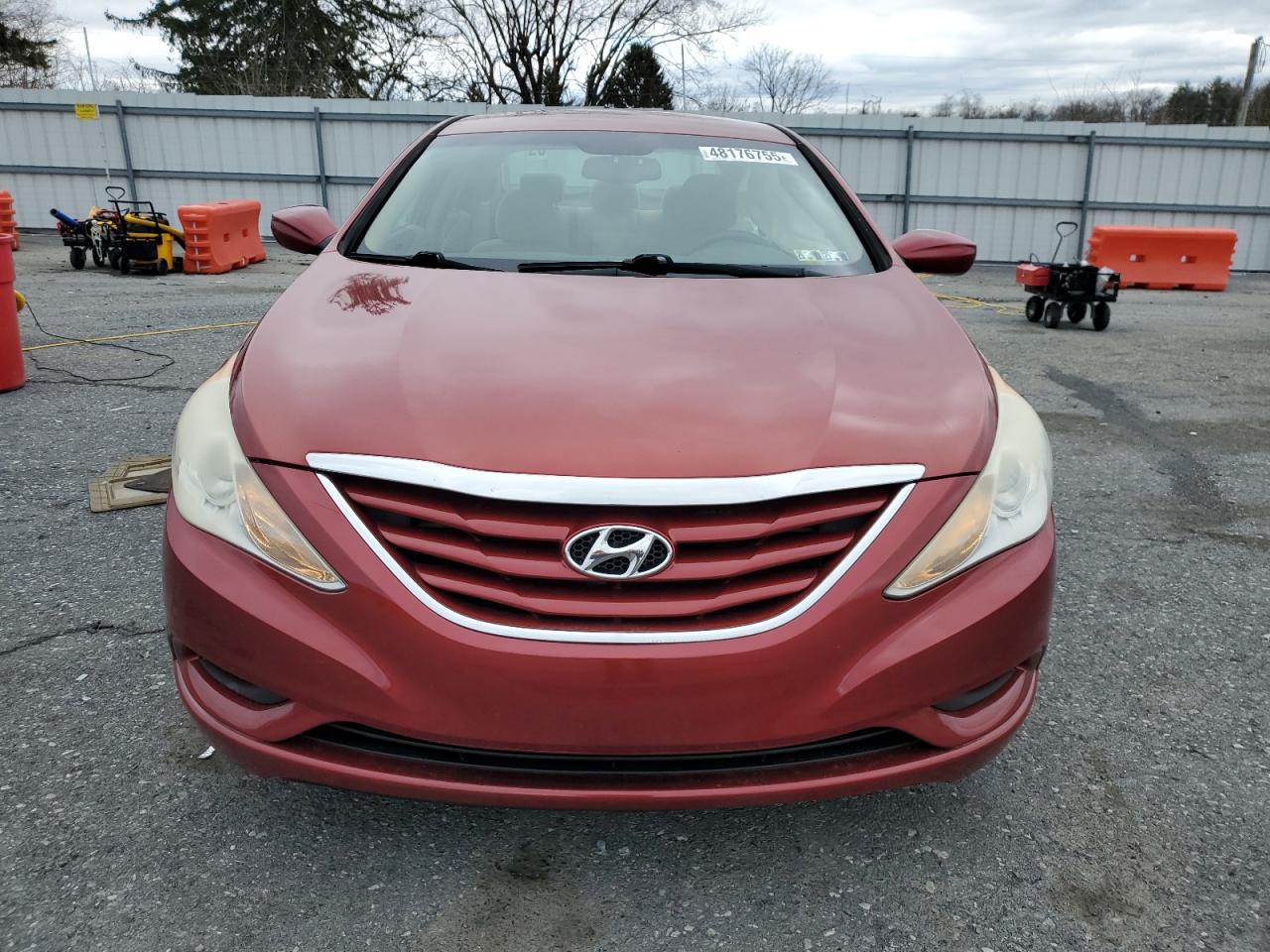 2012 Hyundai Sonata VIN 5NPEB4AC2CH475589 Copart auction photo, side damage thumbnail 5