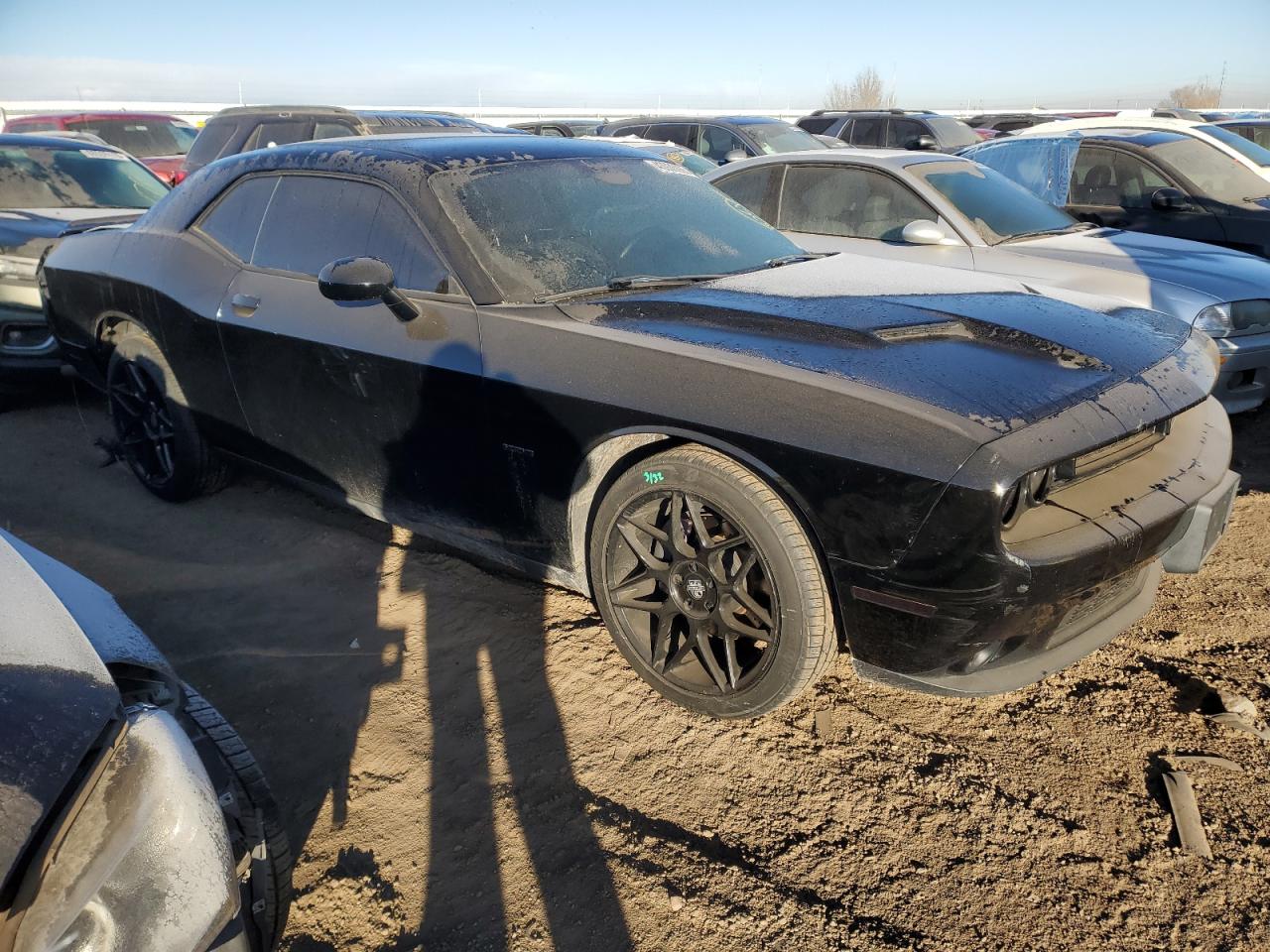 2015 Dodge Challenger VIN 2C3CDZAT8FH703238 Copart auction photo, rear end damage thumbnail 4
