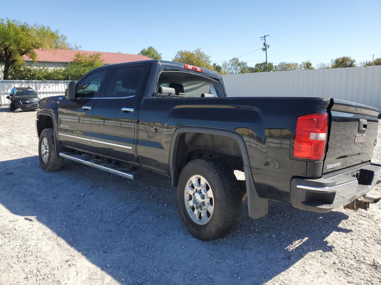 2015 GMC Sierra VIN 1GT12ZEG3FF129798 Copart auction photo, all over damage thumbnail 2